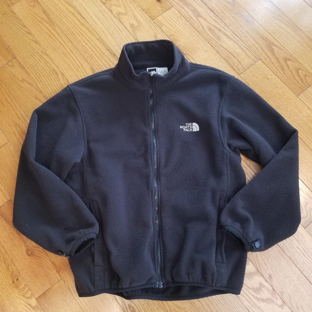Mens North Face Black Full Zip Jacket
